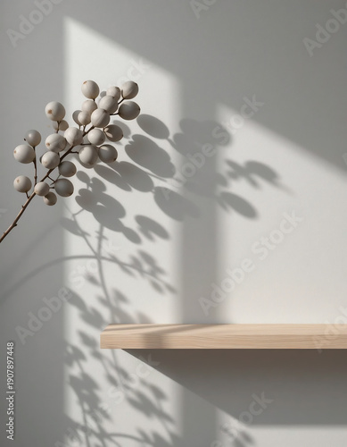 Quiet Botanical Shadows for Elegant Product Scenes