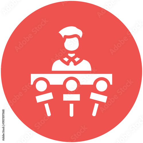 Press Conference Icon