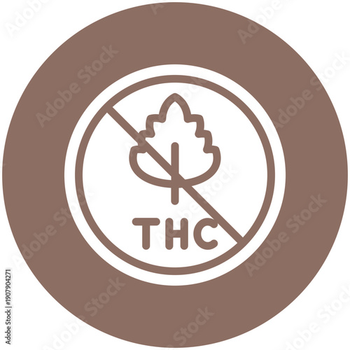 No Thc Icon