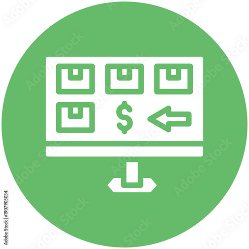 Initial Purchase Quantity. Icon