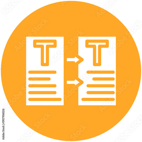 Sentence Length Icon