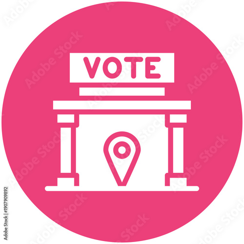 Polling Place Icon