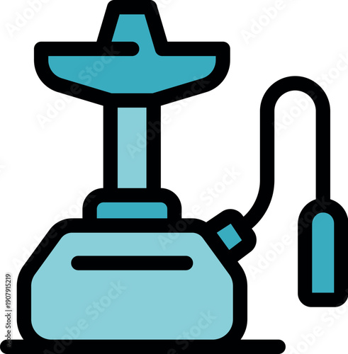 Electronic hookah providing a modern twist to traditional smoking, offering a relaxing and customizable experience