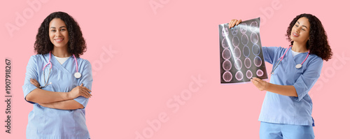 Female African-American med...