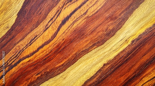 pernambuco. Macro view of Pernambuco wood grain with intricate orange and yellow patterns. gardening catalogs, home-decor guides, designed for gardening and botanical catalogs, used by web designers.