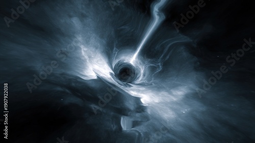 inflection. A dark matter vortex warping the fabric of spacetime, with light bending into impossible shapes. STEM education sheets, lab safety posters, designed for biotech research communications.