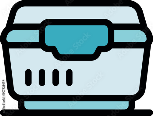 Lunchbox is being used to store food, ensuring it stays fresh for an outdoor meal or picnic