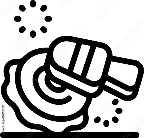 Angle grinder cutting through metal, creating sparks, essential power tool for construction and metalworking projects