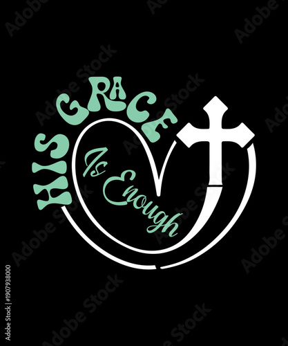 his grace is enough svg