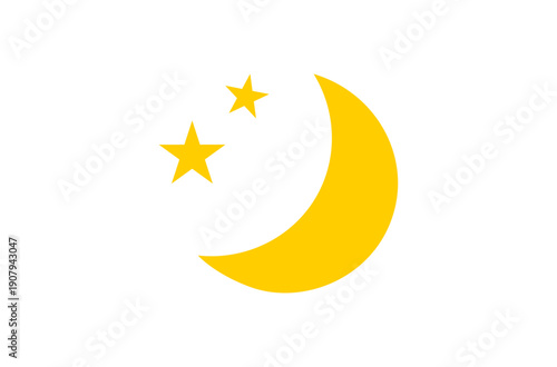 月と星のアイコン