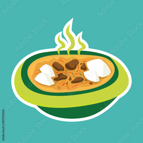 Indonesian Beef Stew & Rice Dumpling Icon