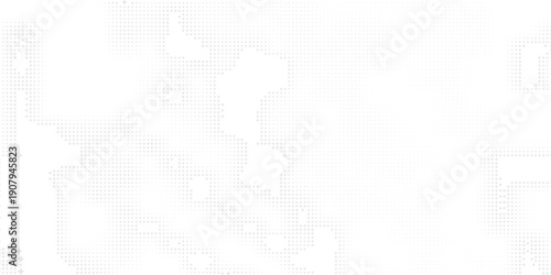 Monochrome halftone background with a gradient of dots creating a modern and minimalist design element EPS vector