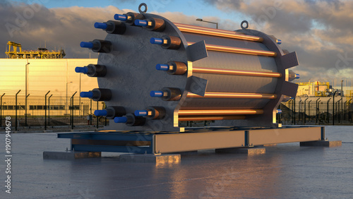 Giant electrolyser for green hydrogen production