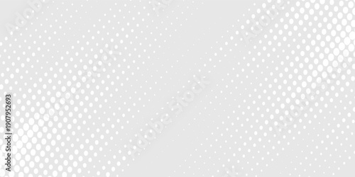 Dot white gray wave light technology texture background. Abstract big data digital concep
