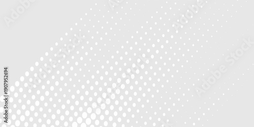 Dot white gray wave light technology texture background. Abstract big data digital concep