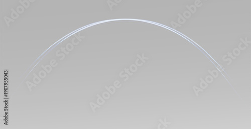 Εκτύπωση καμβά Blue, line, swirl, twirl, speed swirl in a transparent arc