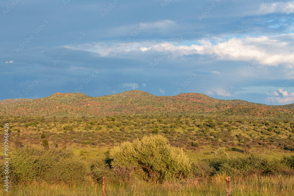 Fototapeta premium Paysage montagneux en Namibie