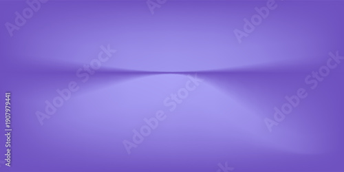 Abstract gradient podium background. Violet, purple and lilac empty 3d studio backdrop. Clean scene for product presentation mockup template. Vector illustration