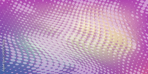 Dotted gradient vector pattern illustration, white and black halftone polka background graphic, horizontal seamless circle dotted lines,