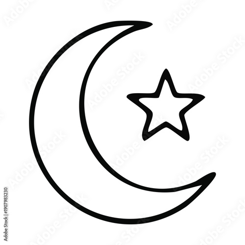 islamic greetings ramadan kareem card design with lanterns and crescent