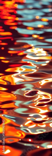 Wallpaper Mural Sunlit ripples mimic painterly strokes on liquid canvas ,  art,  texture Torontodigital.ca