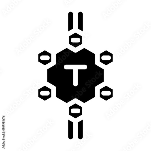 thymine glyph icon