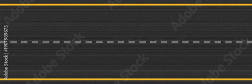 Asphalt texture with copy space and vignette effect