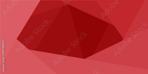 Red color and black color background abstract art vector	