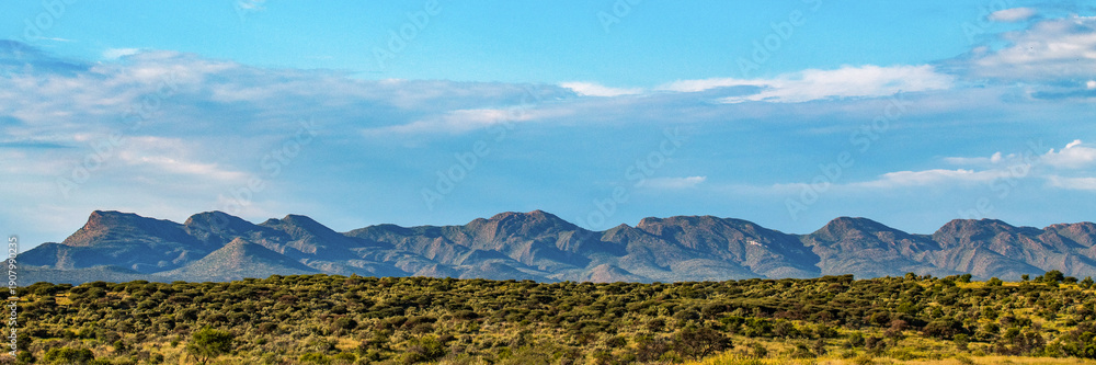 Fototapeta premium Paysage montagneux en Namibie