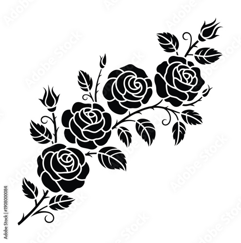 Vector graphic of a movie clapper board with a play button on a white background