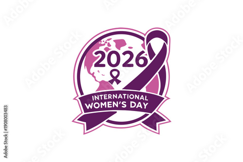 International Women’s Day 2026 Vector Icons and Logos