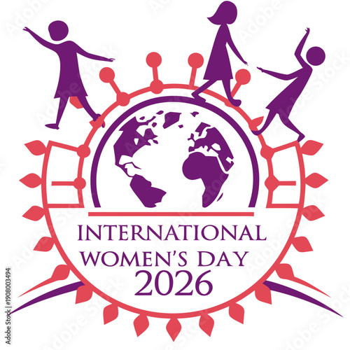 International Women’s Day 2026 Vector Icons and Logos