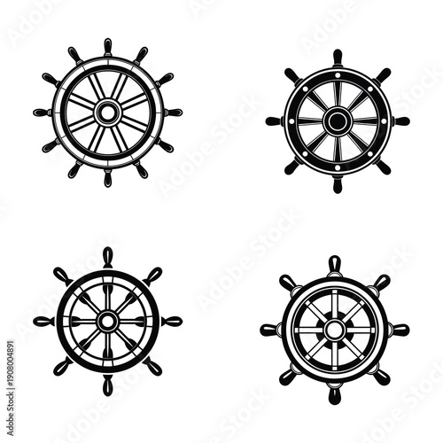 Ship wheel svg Bundle