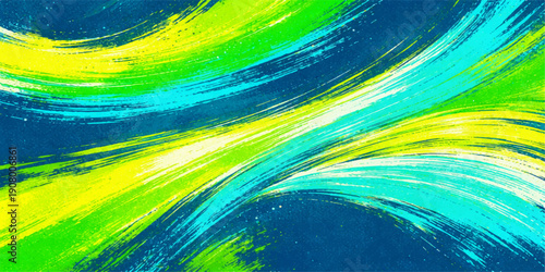 Abstract colorful background with rainbow light design featuring a bright motion blur texture and digital wave patterns in a vibrant colored art illustration