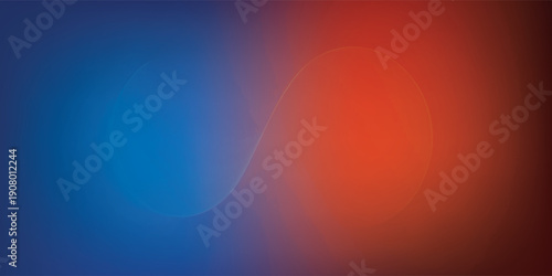 Abstract Gradient Background with Blue and Red Hues.
