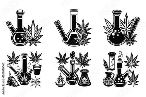 Weed Bong Svg Bundle