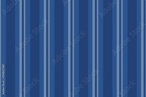 Sest background pattern vector, valentine textile seamless vertical. Tketch lines texture fabric stripe in blue and light colors.