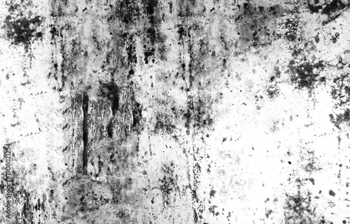 Wallpaper Mural Dirty grey grunge texture background closeup. Rough aged concrete wall surface with scratches stains Torontodigital.ca