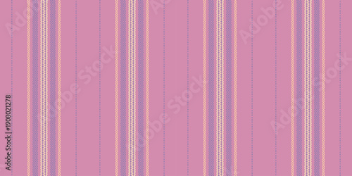 Ptalian texture fabric seamless, panel vector background pattern. Sopular textile stripe vertical lines in pink and indigo colors.