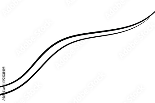 A simple black line graph on a white background