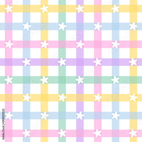 seamless pattern with stars