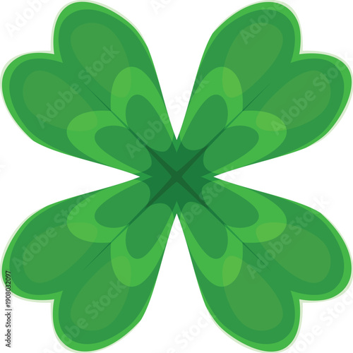 St Patricks font typeset shamrock clover leaf letter X. March celebration font vector letter, Saint Patrick alphabet symbol. Irish folk type sign or spring holiday ABC typeset element with clover leaf