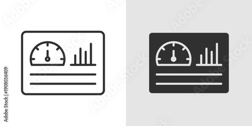 Finance Dashboard Icon representing real-time financial insights, performance tracking, budgeting overview, and centralized analytics for business and personal finance management.