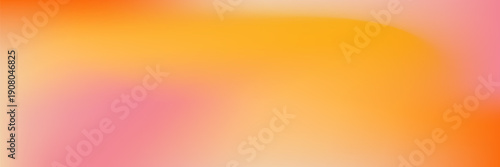 Calm gradient background, gradation pink sunset mist, sunny orange glow, airy gradation, tender pink sunset palette with orange shine.