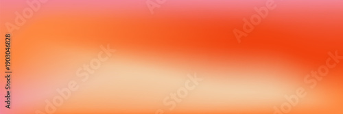 Soft gradient background, gradation pink sunset glow, golden orange band, light gradation, dreamy pink sunset sky with orange color.