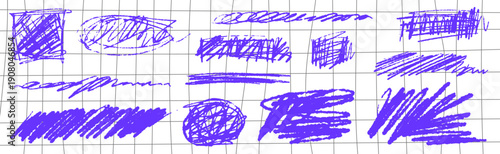 Dynamic messy line art with scribble motion and scratch details, bold pen strokes and circles, messy abstract look with scribble pen scratch.