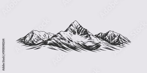 Annapurna Circuit Nepal Mountain Vector Logo Himalayan Trekking Emblem Design