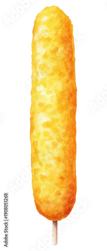 PNG Corn dog recipe food confectionery.