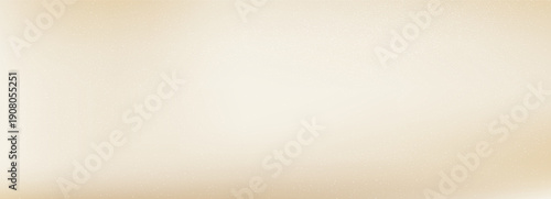 Cream background with soft beige gradient and light color transitions. Subtle grainy texture with delicate noise, dots, and fine particles. Vector gradation effect in warm ivory tones.