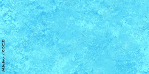 Blue texture with subtle grain and organic painted patterns abstract teal light color Cement grain texture paint watercolor design.